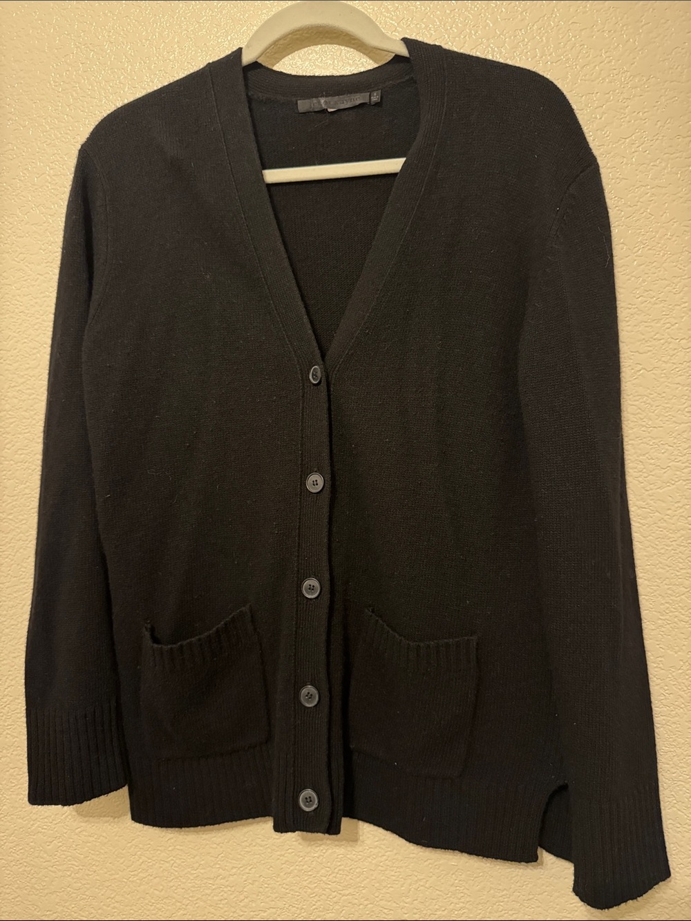 Like New Cashmere Colette Cardigan by Jenni Kayne black size s - Picture 5 of 7